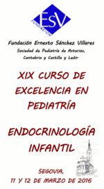 XIX Curso de Excelencia en Pediatría - Endocrinología infantil