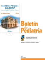 Disponible el número 256 del Boletín de Pediatría