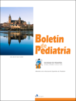 Disponible el número 262 del Boletín de Pediatría